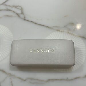 Versace Glasses/Sunglasses White Case—AUTHENTIC!  Great Preowned Condition!